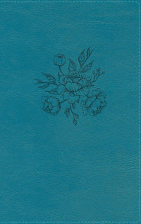 NIV, The Busy Mom's Bible, Leathersoft, Teal, Red Letter, Comfort Print: Daily Inspiration Even If You Only Have One Minute