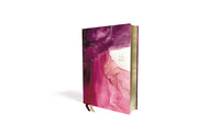 NIV, Artisan Collection Bible, Cloth over Board, Pink, Art Gilded Edges, Red Letter, Comfort Print