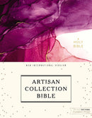 NIV, Artisan Collection Bible, Cloth over Board, Pink, Art Gilded Edges, Red Letter, Comfort Print