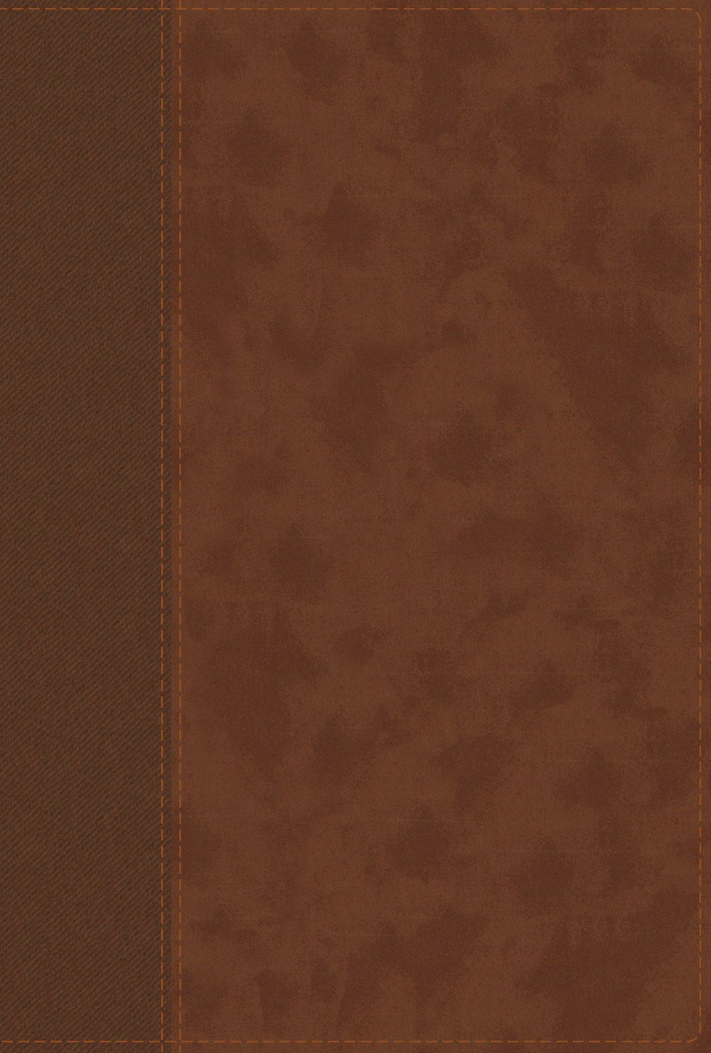 NIV, Personal Size Bible, Large Print, Leathersoft, Brown, Red Letter, Comfort Print  (Large type / large print)