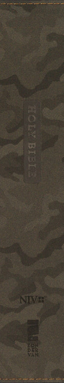 NIV, Boys' Bible, Leathersoft, Brown Camo, Comfort Print