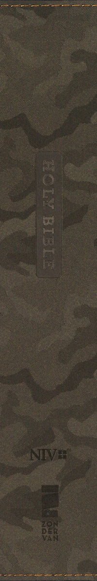 NIV, Boys' Bible, Leathersoft, Brown Camo, Comfort Print