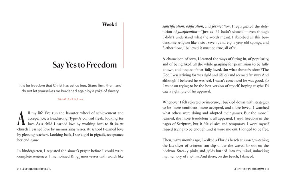 A Surrendered Yes