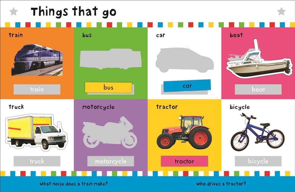 First 100 Stickers: Words : Over 500 Stickers