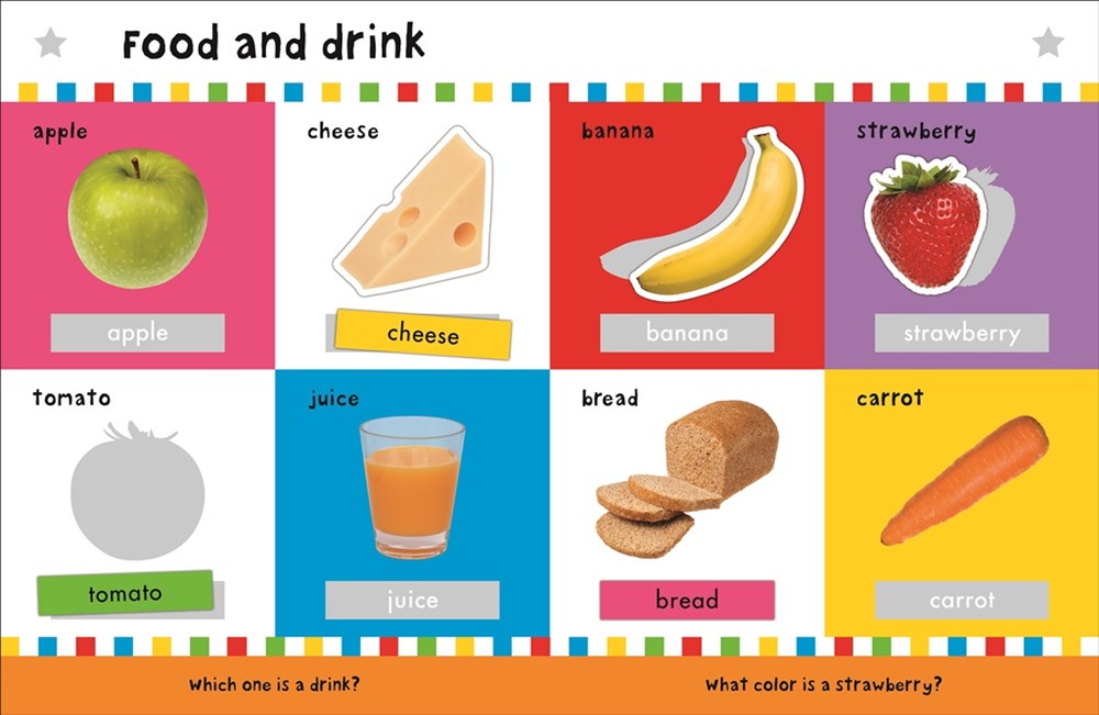 First 100 Stickers: Words : Over 500 Stickers