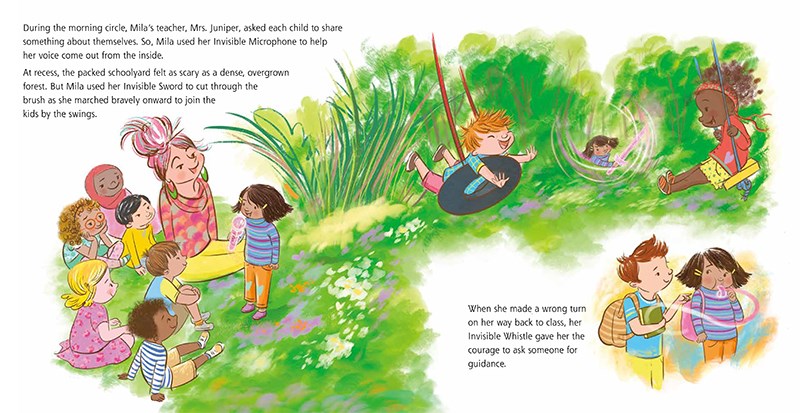 The Invisible String Backpack