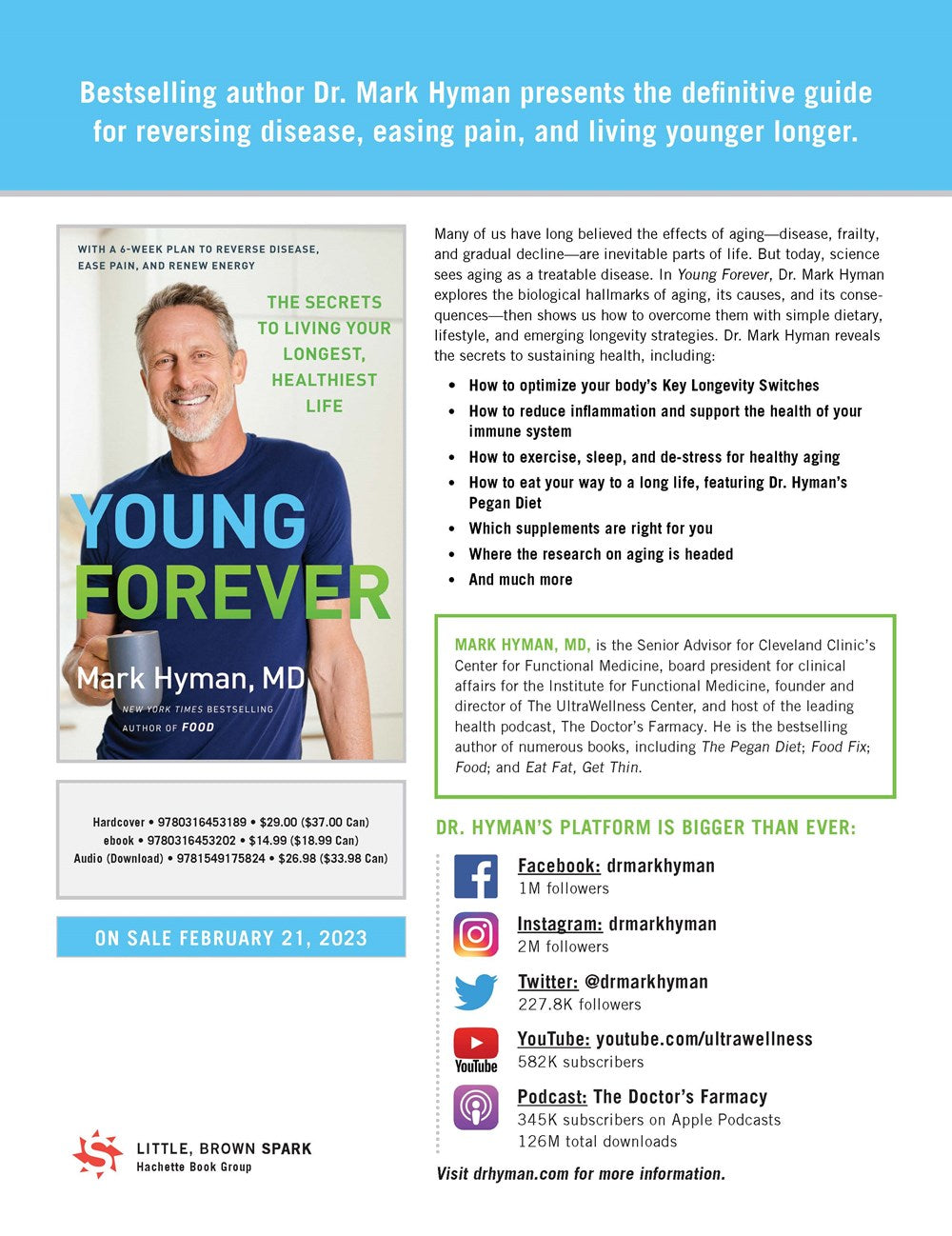 Young Forever: The Secrets to Living Your Longest, Healthiest Life