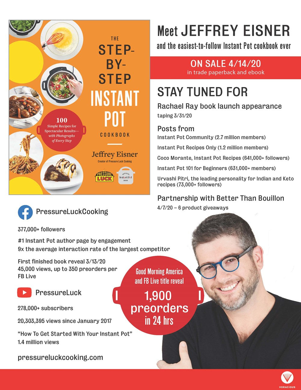 The Step-by-Step Instant Pot Cookbook: 100 Simple Recipes for Spectacular Results -- with Photographs of Every Step