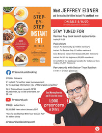 The Step-by-Step Instant Pot Cookbook: 100 Simple Recipes for Spectacular Results -- with Photographs of Every Step
