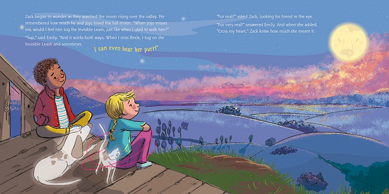 The Invisible Leash: An Invisible String Story About the Loss of a Pet