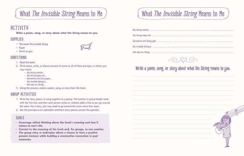 The Invisible String Workbook: Creative Activities to Comfort, Calm, and Connect