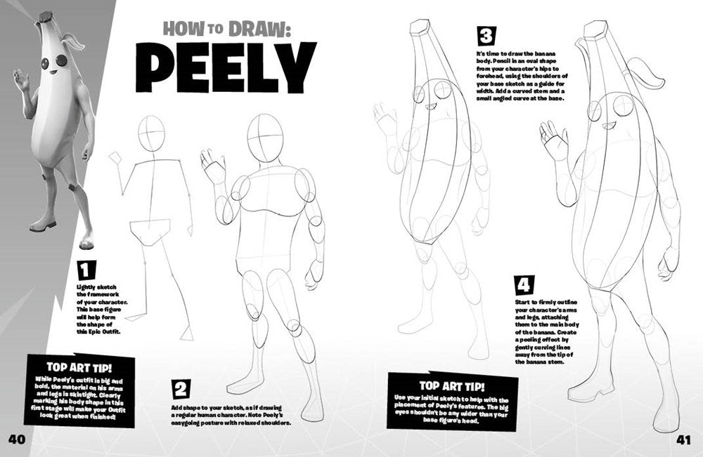 FORTNITE (Official): How to Draw 2