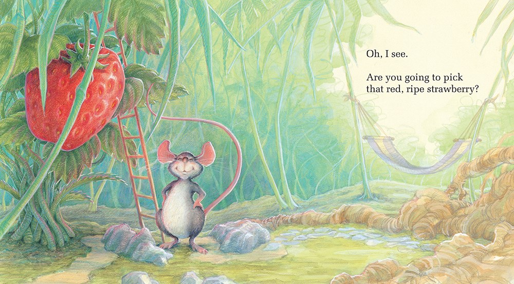 The Little Mouse, the Red Ripe Strawberry, and the Big Hungry Bear Board Book