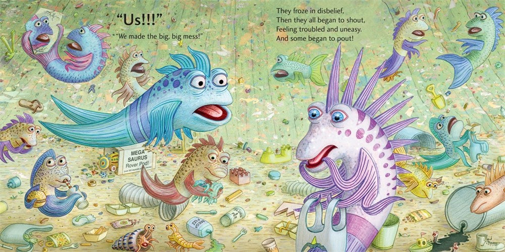 The Pout-Pout Fish Cleans Up the Ocean