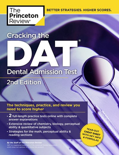Cracking the DAT (Dental Admission Test)