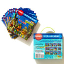 Phonics Power! (Teenage Mutant Ninja Turtles): 12 Step into Reading Books