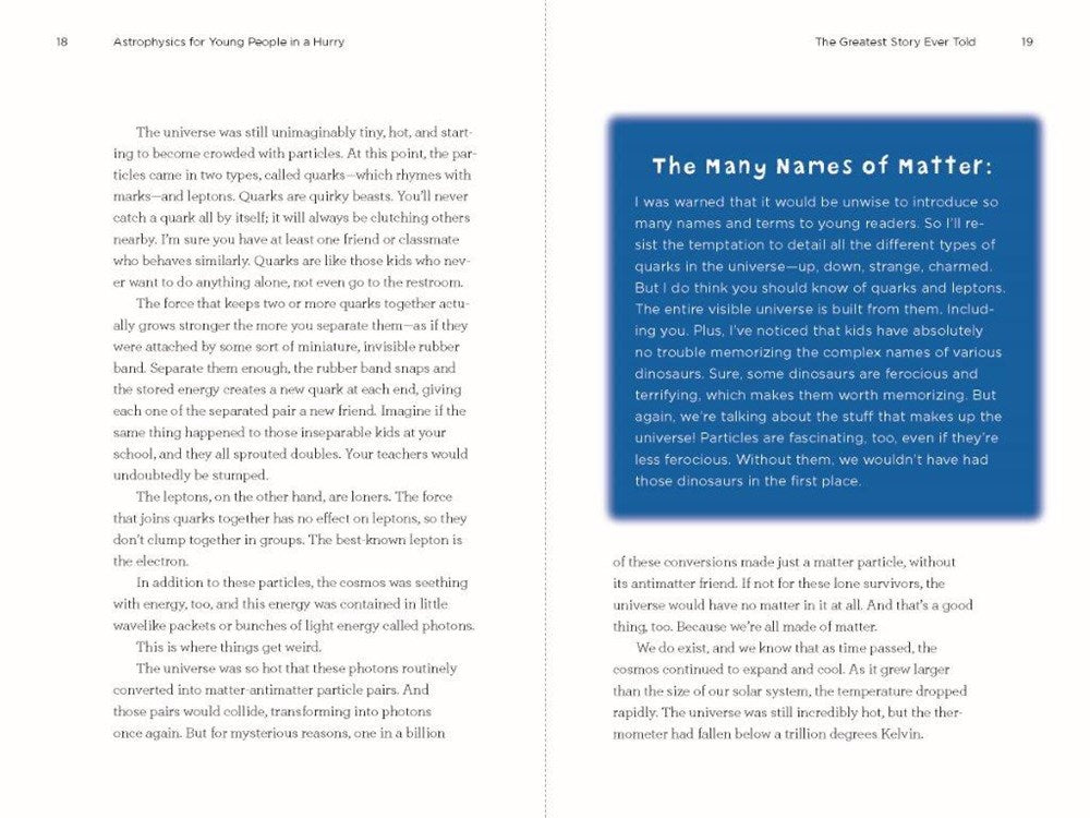 Astrophysics for Young People in a Hurry