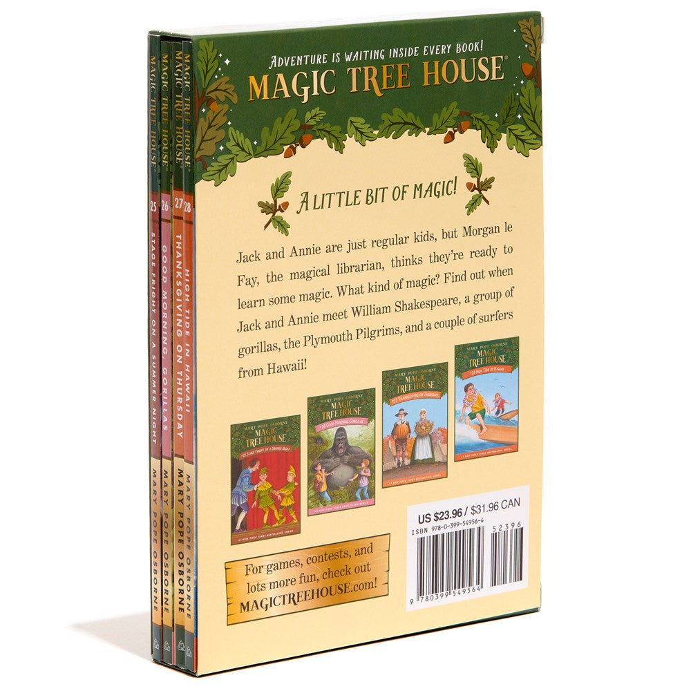 Magic Tree House Books 25-28 Boxed Set