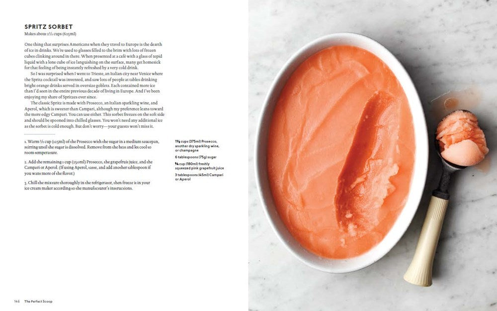 The Perfect Scoop, Revised and Updated: 200 Recipes for Ice Creams, Sorbets, Gelatos, Granitas, and Sweet Accompaniments [A Cookbook] (Revised)