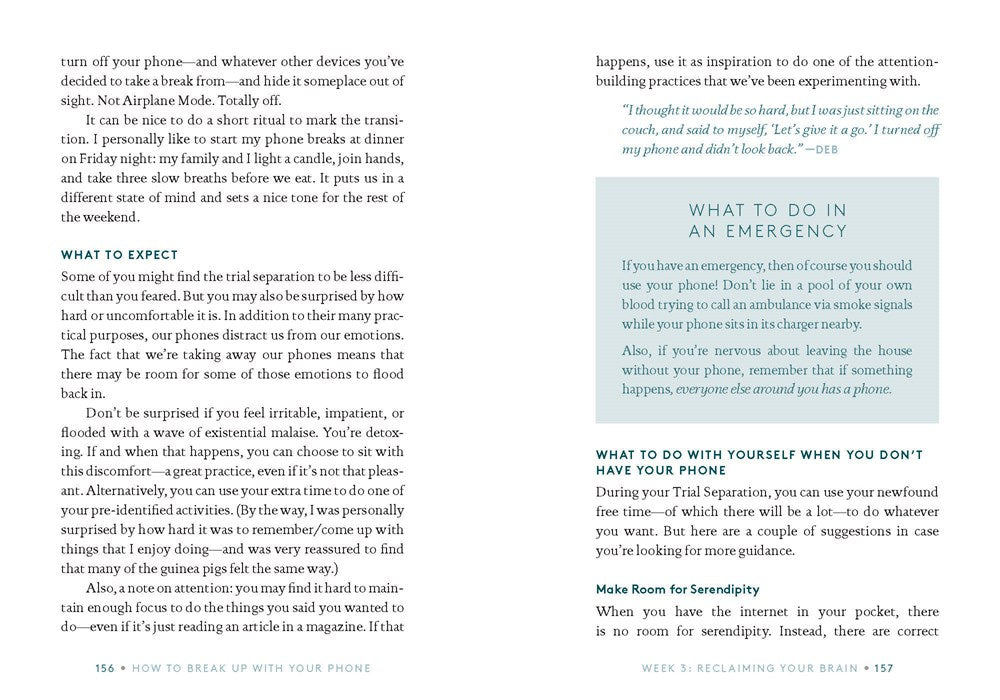 How to Break Up with Your Phone: The 30-Day Plan to Take Back Your Life