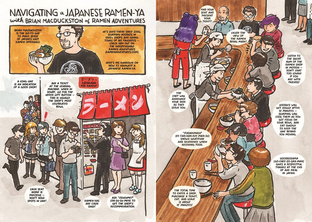 Let's Make Ramen!: A Comic Book Cookbook