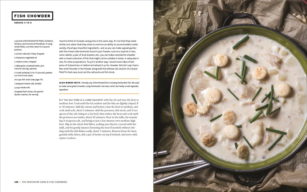 The MeatEater Fish and Game Cookbook: Recipes and Techniques for Every Hunter and Angler