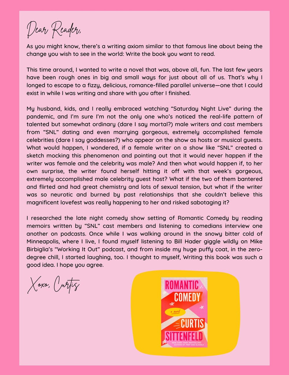 Romantic Comedy (Reese's Book Club): A Novel