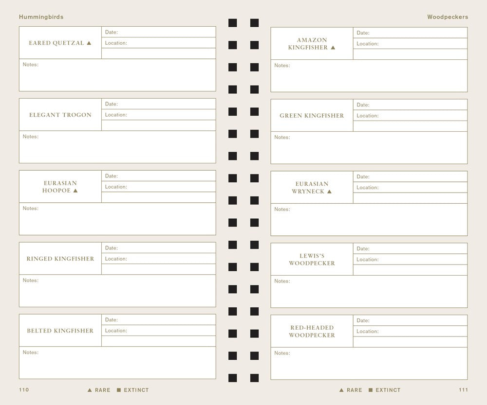 The Sibley Birder's Life List and Field Diary