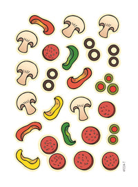 Make Your Own Pizza Sticker Activity Book