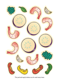 Make Your Own Pizza Sticker Activity Book