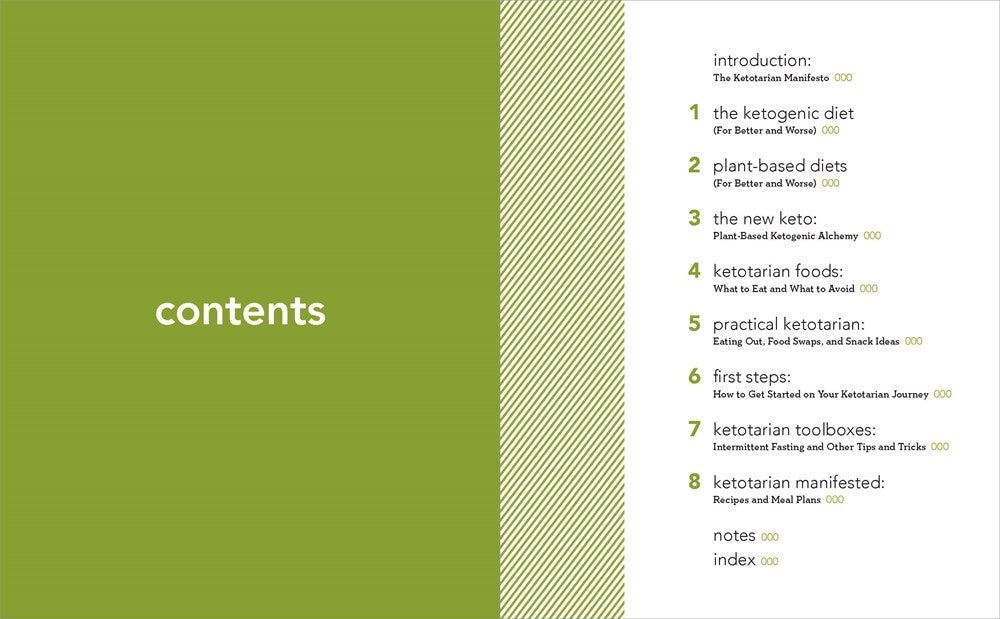 Ketotarian: The (Mostly) Plant-Based Plan to Burn Fat, Boost Your Energy, Crush Your Cravings, and Calm Inflammation: A Cookbook