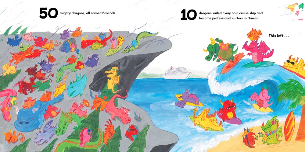 100 Mighty Dragons All Named Broccoli