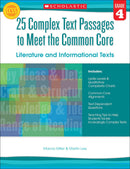 25 Complex Text Passages to Meet the Common Core: Literature and Informational Texts: Grade 4