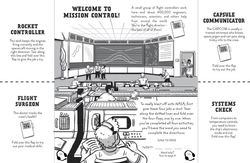 Escape This Book! Race to the Moon