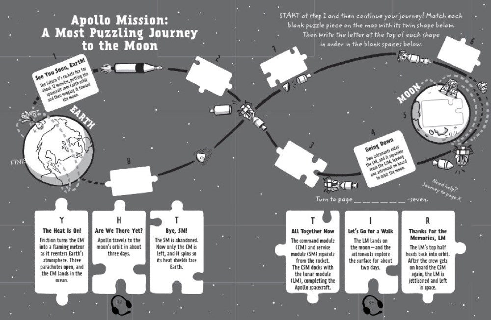 Escape This Book! Race to the Moon