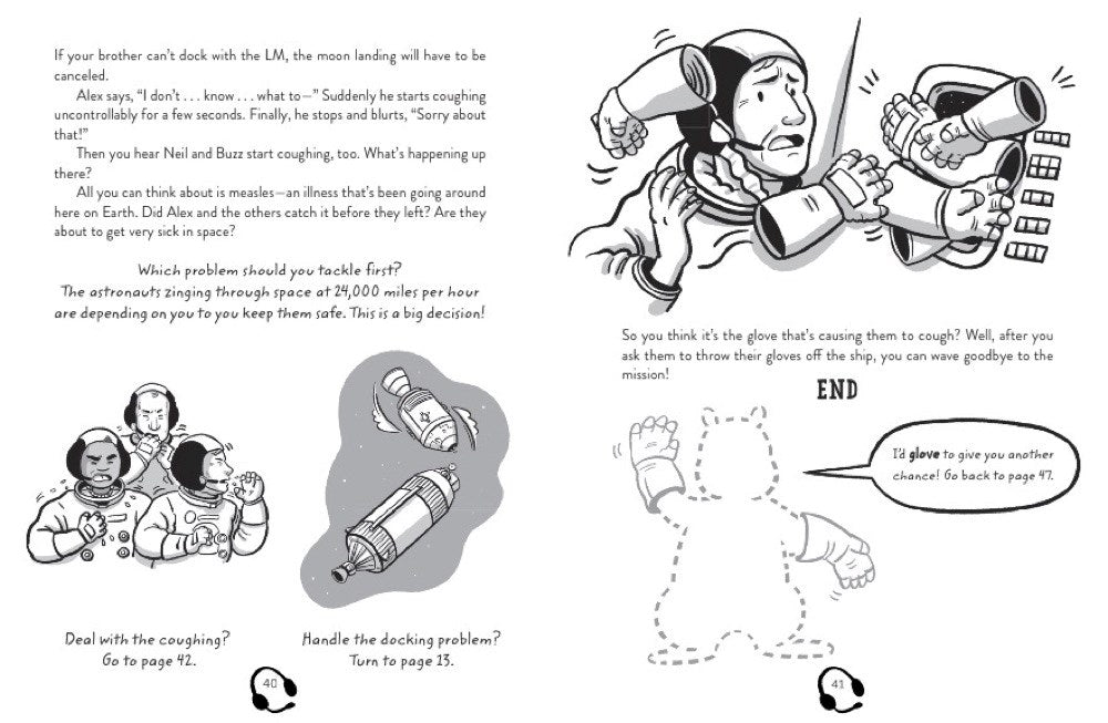 Escape This Book! Race to the Moon