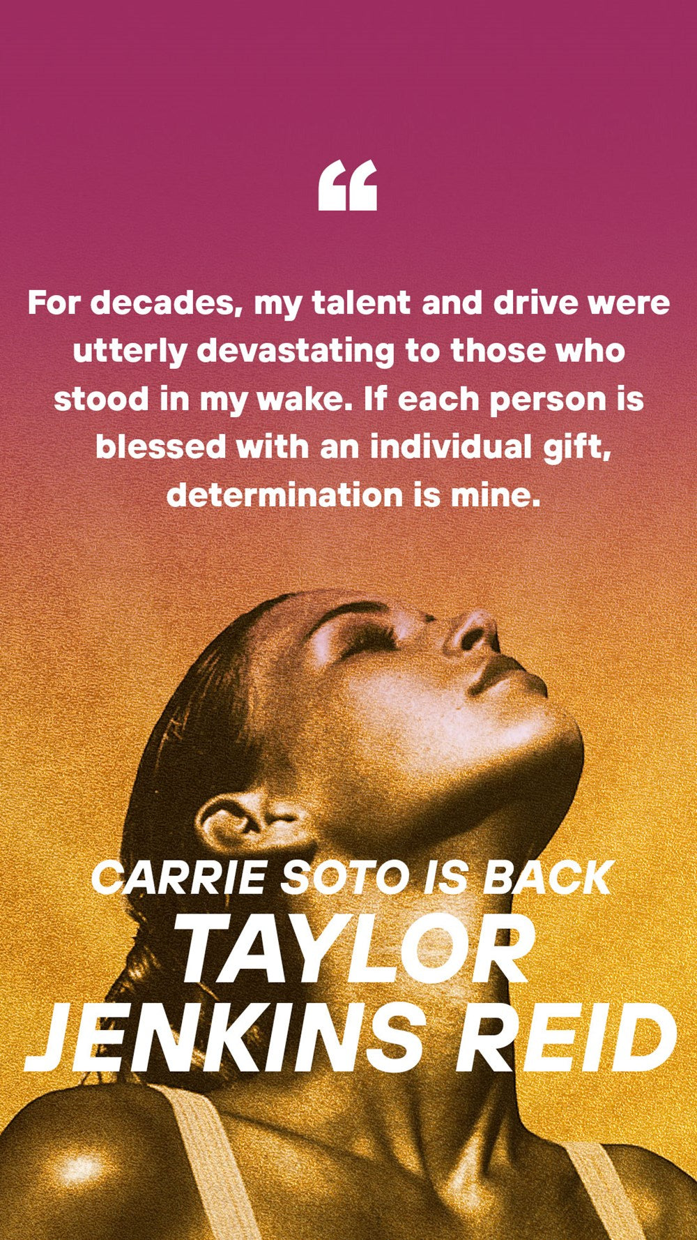 Carrie Soto Is Back: A Novel