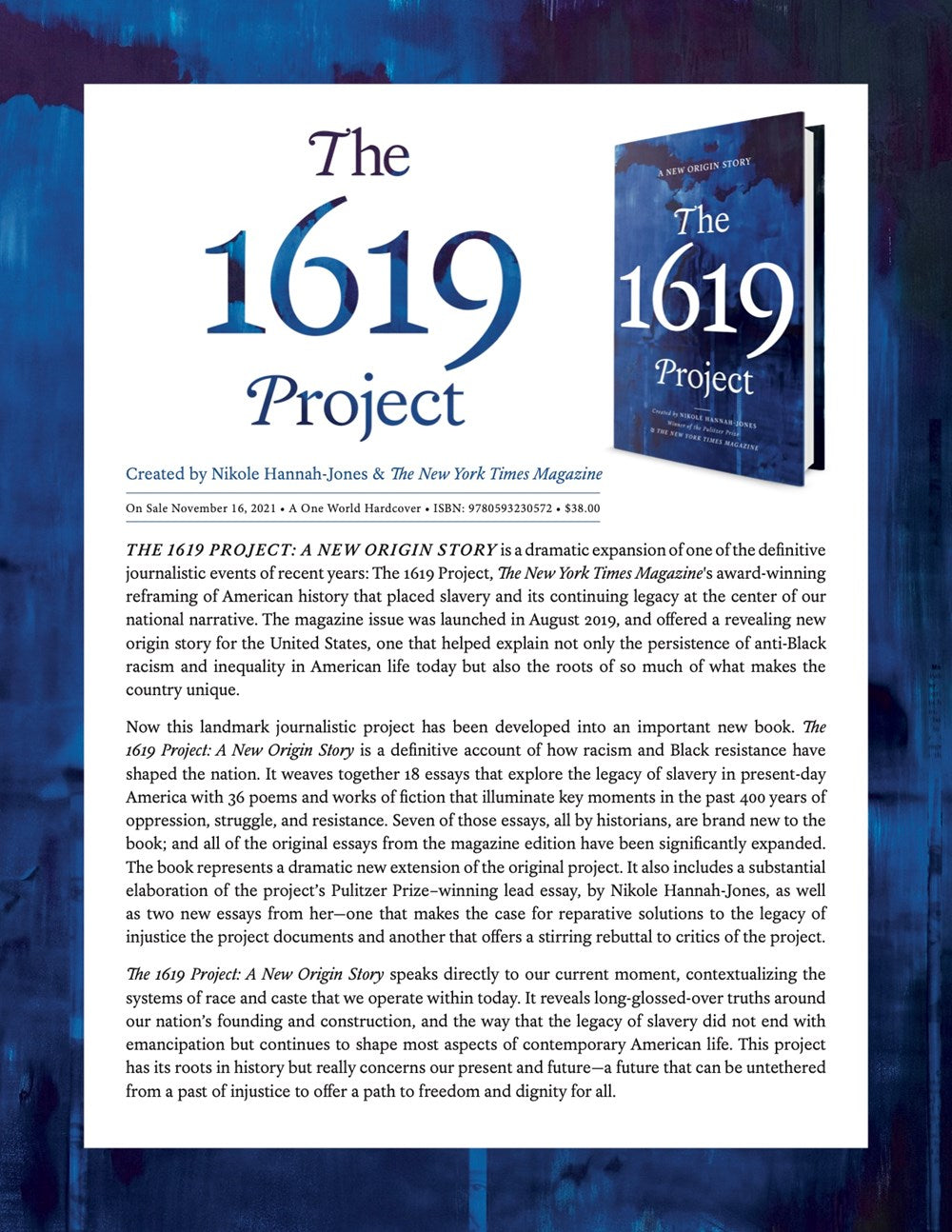 The 1619 Project: A New Origin Story