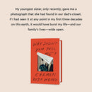 Why Didn't You Tell Me?