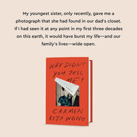 Why Didn't You Tell Me?