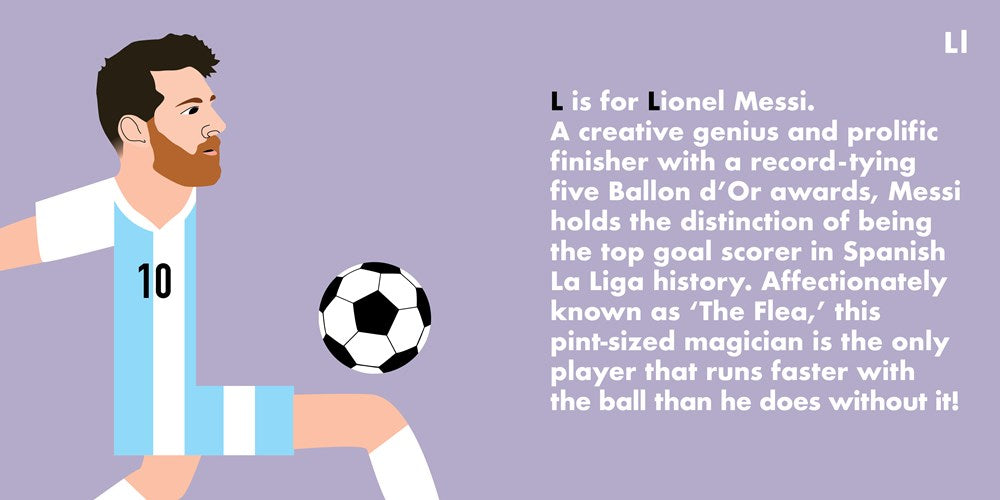 Soccer Legends Alphabet: Men