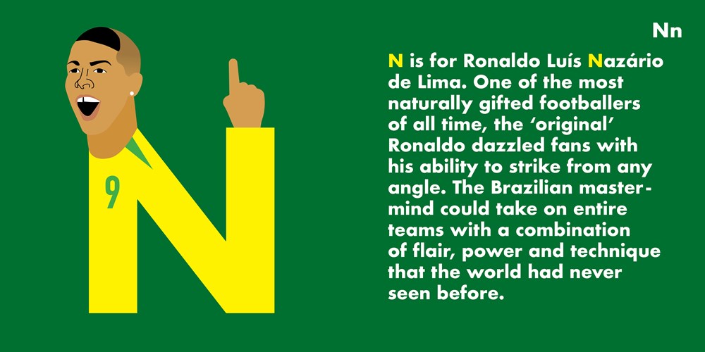 Soccer Legends Alphabet: Men