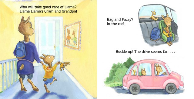 Llama Llama Gram and Grandpa