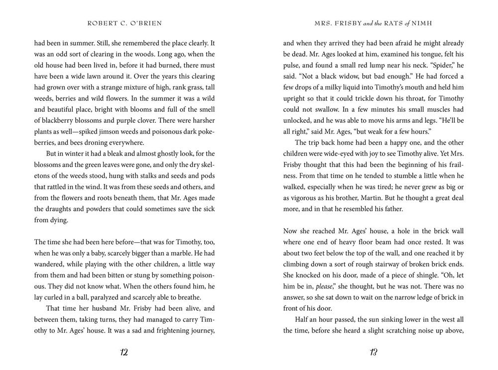 Mrs. Frisby and the Rats of Nimh