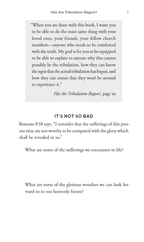 Has the Tribulation Begun? Study Guide: Avoiding Confusion and Redeeming the Time in These Last Days