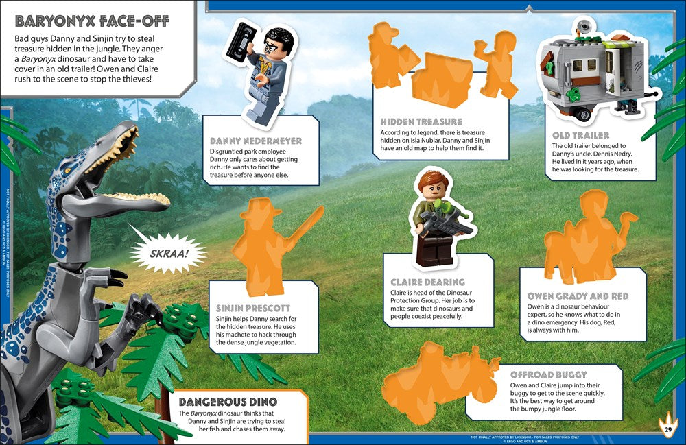 LEGO Jurassic World Ultimate Sticker Collection