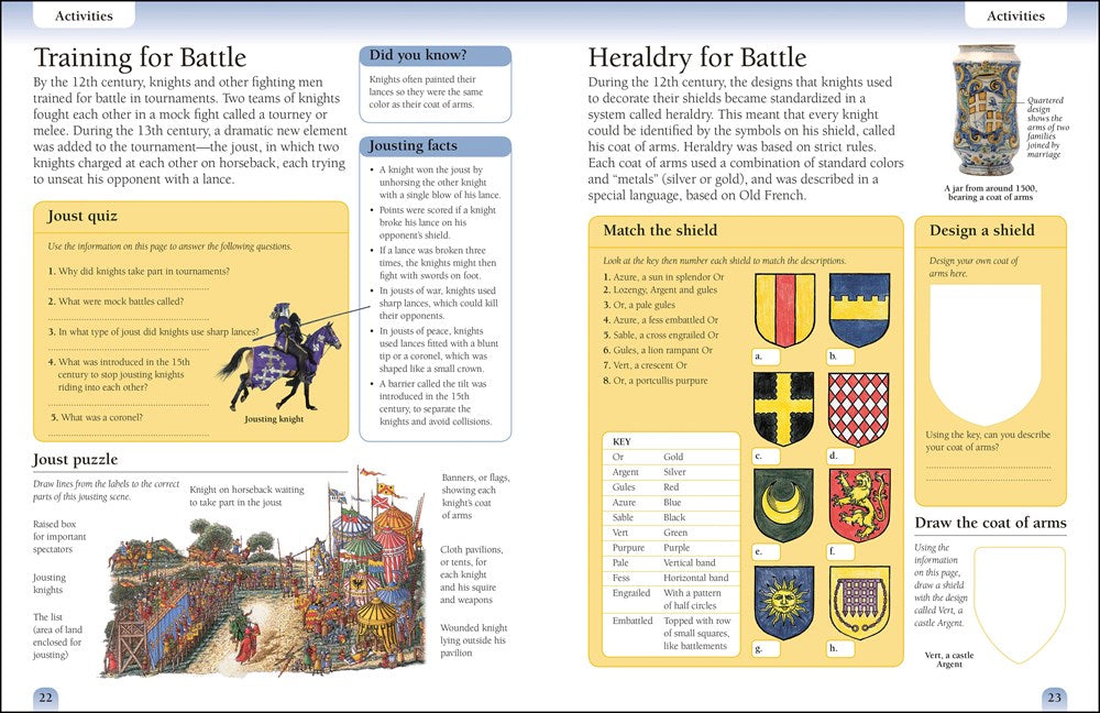Eyewitness Workbooks Medieval Life