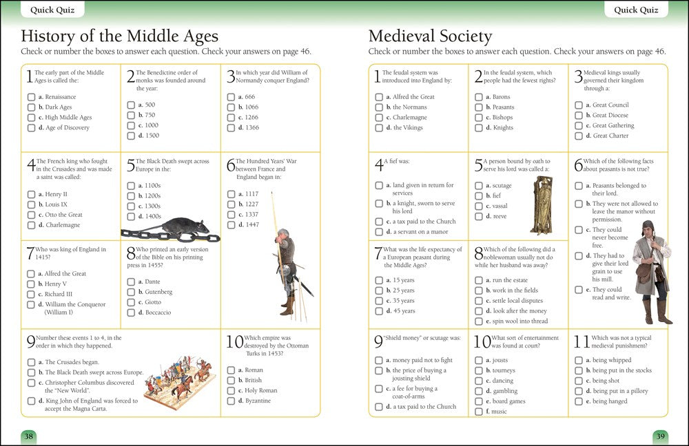Eyewitness Workbooks Medieval Life