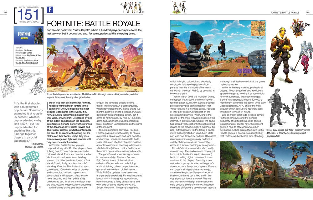 An Illustrated History of 151 Video Games