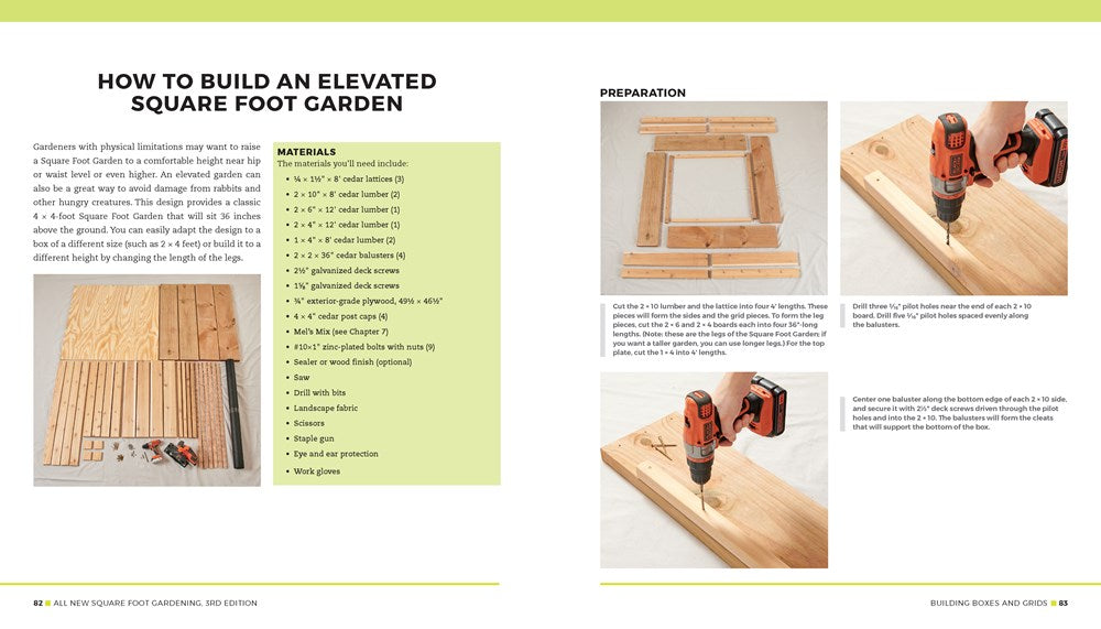 All New Square Foot Gardening, 3rd Edition, Fully Updated: MORE Projects - NEW Solutions - GROW Vegetables Anywhere (New edition)